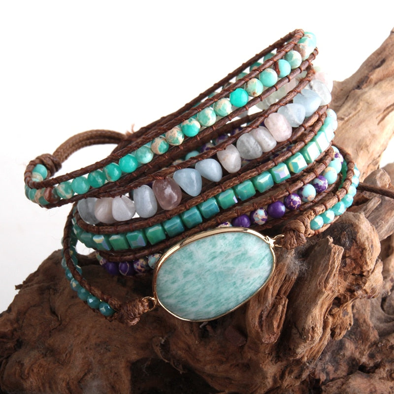 Amethyst Imperial Wickelarmband